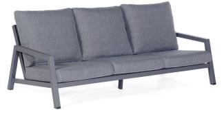 Sonnenpartner Loungesofa Empire Aluminium anthrazit mit Kissen Relaxsofa Garten-Sofa