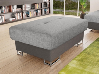 Polsterhocker Cotere (Farbe: Soft 029 + Lux 05)