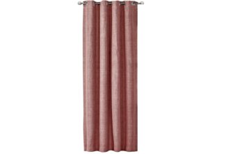 JEMIDI Gardine Vorhang blickdicht, 140x245 cm, Ösen, Leinenoptik, (1 St)