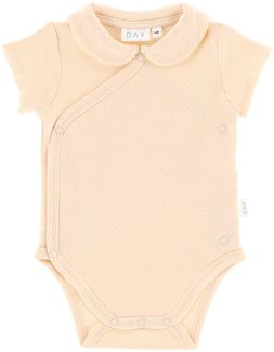 DAY Wickelbody Kurzarm und Rundkragen - Gr. 74/80