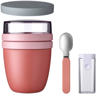 Mepal ELLIPSE Lunchpot Switch + Klapplöffel Vivid Mauve