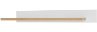 Wandpaneel Celine / Cali , Holzwerkstoff , Weiß, Holzfarben , 175 x 22 x 26 cm