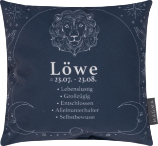 MAGMA Minikissen Sternzeichen Astrologie ca. 25 x 25 cm Löwe