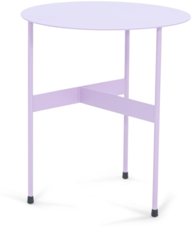 Spinder MIRA LOW Beistelltisch, Stahl, skandinavisch, Soft Lilac