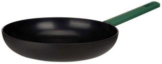 Antihaftbeschichtete Pfanne Schwarz Grün Ø 28 Cm Aluminium