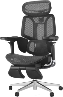Ergonomischer Bürostuhl mit dynamischer Lendenwirbelstütze, verstellbarer