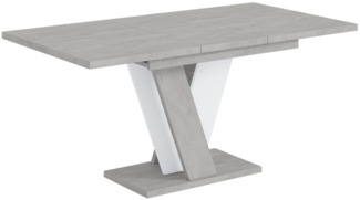 ALTDECOR Esstisch INEY (Esstisch ausziehbar, Esszimmertische, Tisch Wohnzimmertisch), Esszimmertisch ausziehbar 120 - 160 x 80 x 75 cm