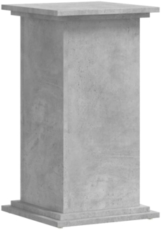 vidaXL Pflanzenständer Betongrau 33x33x60 cm Holzwerkstoff 852963
