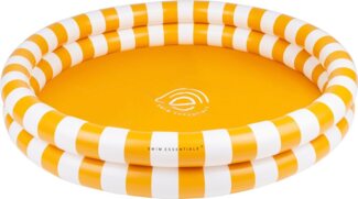 Swim Essentials Pool Swim Essentials Swimming Pool 100 cm Gelb Gestreift 100x20 cm