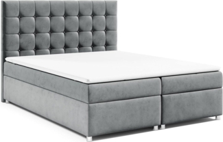 Best for Home Boxspringbett mit Bettkasten Trinity K-9 Bonellfederkern inkl. 7 cm Topper (140x200 160x200 180x200 200x200 cm), Handwerksqualität, TOP Preis-Leistungs-Verhältnis