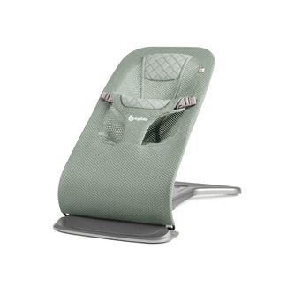 Ergobaby Evolve Bouncer Babywippe für Neugeborene Sage Green Mesh