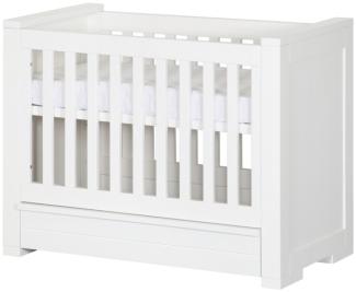 Kidsmill Bretagne Babybett Weiß 60x120 cm