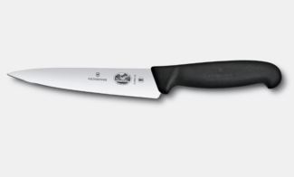 Kochmesser Victorinox Fibrox Klinge 19 cm Schwarz