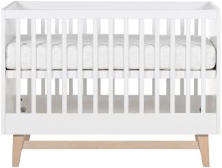 Kidsmill Noud Babybett Weiß 60 x 120 cm Weiß