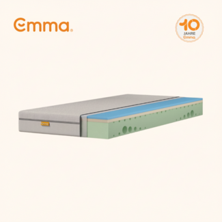 Emma 'One Hart' Kaltschaummatratze, 100x200 cm, 85 % Polyester / 15 % Polypropylen weiß