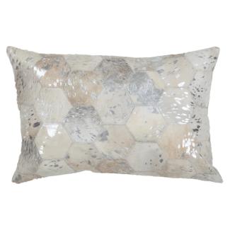 Kayoom Kissen Spark Pillow 210 Grau / Silber 40cm x 60cm