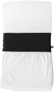 Fedde &amp; Kees Nunki Co-Sleeper Laken Schwarz / Off White 50 x 90 cm