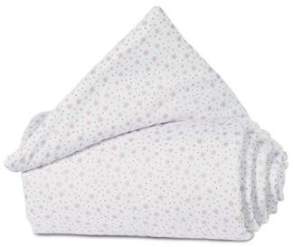 babybay Nestchen Organic Cotton passend für Modell Maxi, Boxspring und Comfort, weiß Glitzersterne r