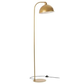 SetOne by Musterring Stehlampe Modern Fußschalter, Metall Gold