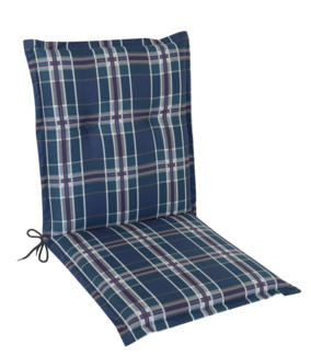2406 Niederlehner Gartenstuhl Auflagen Kissen 100x50x8cm terra