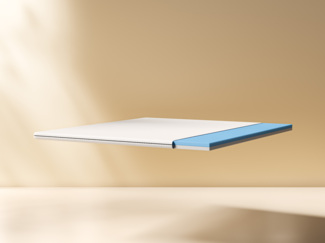 Emma Topper, 180x200 cm, 85 % Polyester / 15 % Polypropylen, Weiß