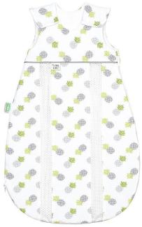 ODENWÄLDER BABYNEST Primaklima Jersey-Schlafsack Pineapple Gr. 90, Grey 1475-1/2050 Gr. 90