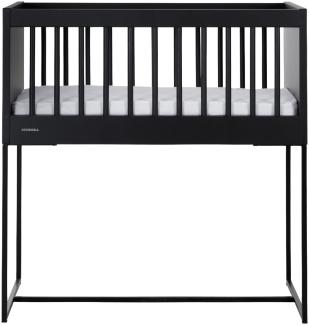 Kidsmill Modular Wiege Matt Schwarz - Schwarz, Liegefläche: 80x40 cm