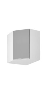 ROYAL24_MARKT Eckhängeschrank - Elegante und optimale Küchenecken. (Eckhängeschrank, 1-St, Premium - Aspen) Feinste Qualität - Modern - Zeitlos.