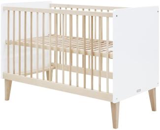 Bopita Indy Babybett 60x120 cm inkl. Lattenrost höhenverstellbar