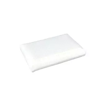 Letti Moderni Latexkissen Classic - Nackenkissen Baumwoll Kissenbezug - 40x60, 40x80 Höhe 14 cm - 40x70x14