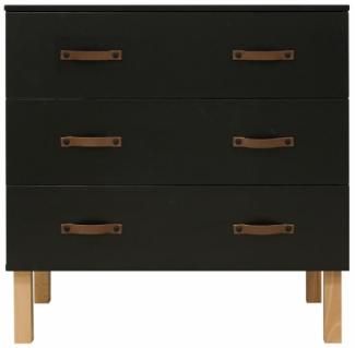 Bopita Floris Kommode Schwarz / Natur Schwarz 1