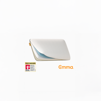 Emma 'Stiwa' Nackenstützkissen, 98 % Polyester / 2 % Elasthan weiß, 80x40 cm