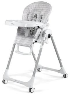 Peg Perego 'Prima Pappa Follow Me' Hochstuhl Linear Grey