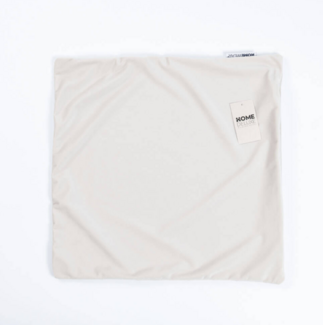 HOME DELUXE Samt Kissenbezug COUSHY - Beige