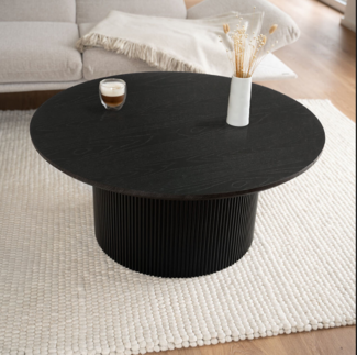 Home Deluxe 'Adelina' Couchtisch, Holzwerkstoff braun, 90 x 90 x 40 cm