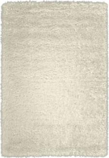 Hochflorteppich GLOSSY 80 x 150 cm beige