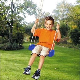 \"Simba Brettschaukel Blau Schaukelbrett Schaukel Kinderschaukel Schaukelsitz\"