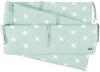 Baby´s Only Bettnestchen für Laufgitter Star mint/weiß 330 x 4 x 28 cm Mint