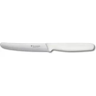 Victorinox 5.0837 Tomatenmesser - Tafelmesser Nylon weiß, 2,5 x 26,1 x 15 cm
