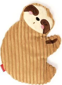 Legami 'Warm Cuddles Faultier' Thermokissen, Leinsamen beige