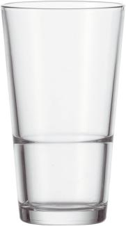 Leonardo Event Stapelbecher, Longdrinkglas, Trinkglas, Wasserglas, Glas, 330 ml, 10899