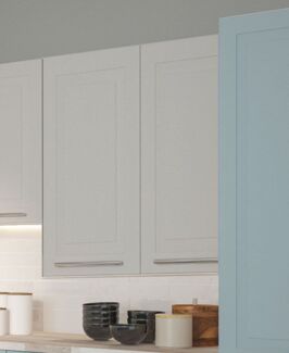 XL Küchenhängeschrank Rimini 90x96cm 2-türig matt signalweiß RI-W4/90