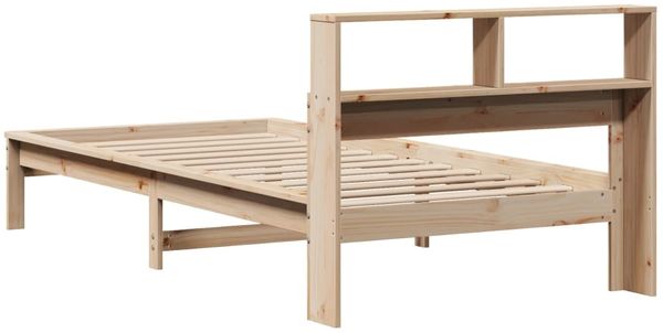 vidaXL Massivholzbett mit Regal ohne Matratze 90x190 cm Kiefer 855732 Bild 6