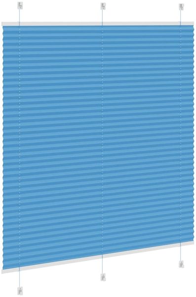 vidaXL Plissee Blau 120x150 cm Stoffbreite 119,4 cm Polyester 4015198 Bild 4