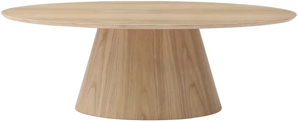 Vente-unique - ANTELADA Couchtisch Holz, Platte Beige - B 60 cm x H 40 cm x L 120 cm