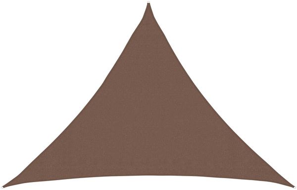 vidaXL Sonnensegel Braun 7 x 5 x 5 m HDPE 42032739