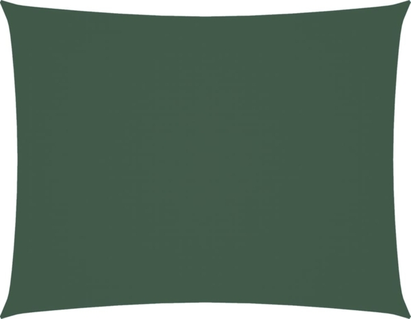 vidaXL Sonnensegel Oxford-Gewebe Rechteckig 2,5x4 m Dunkelgrün 135482