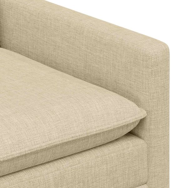 vidaXL Sofa Creme 126 x 81 x 87,5 cm Stoff 42028795 Bild 6