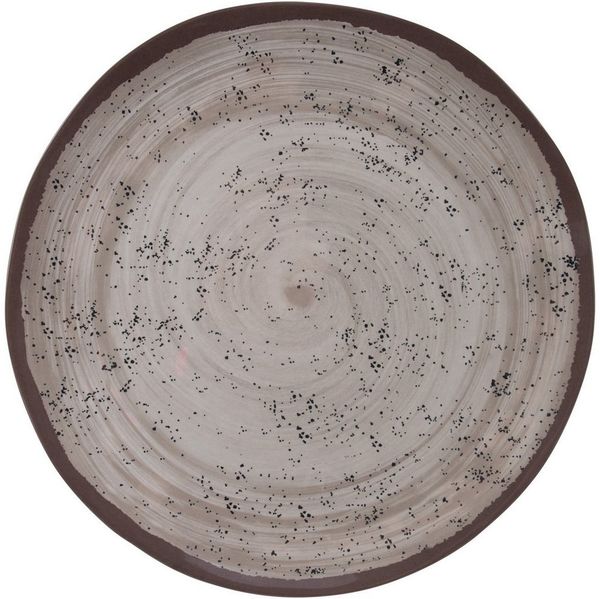 Melamin Geschirr Set 12-teilig beige Bild 3