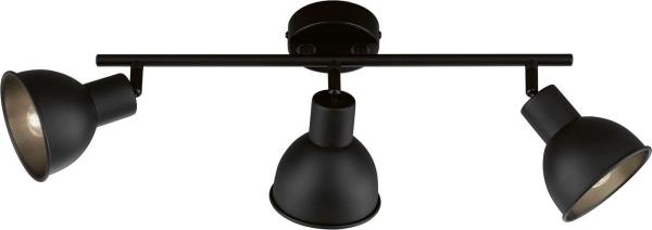 Fischer & Honsel 21246 Deckenleuchte Speedy 3-flammig Schwarz E14